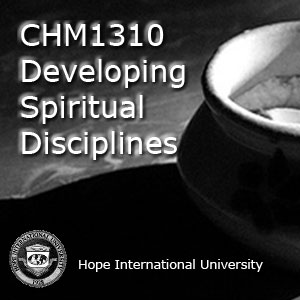 CHM1310/MIN6310 Developing Spiritual Disciplines - Group 1